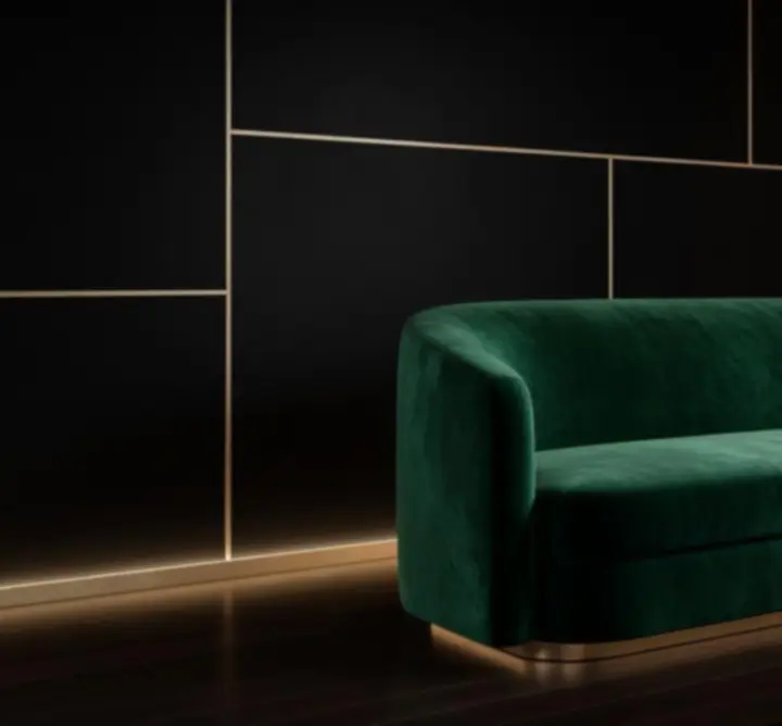Exkluzív VIP lounge pezsgővel és hangulatos megvilágítással